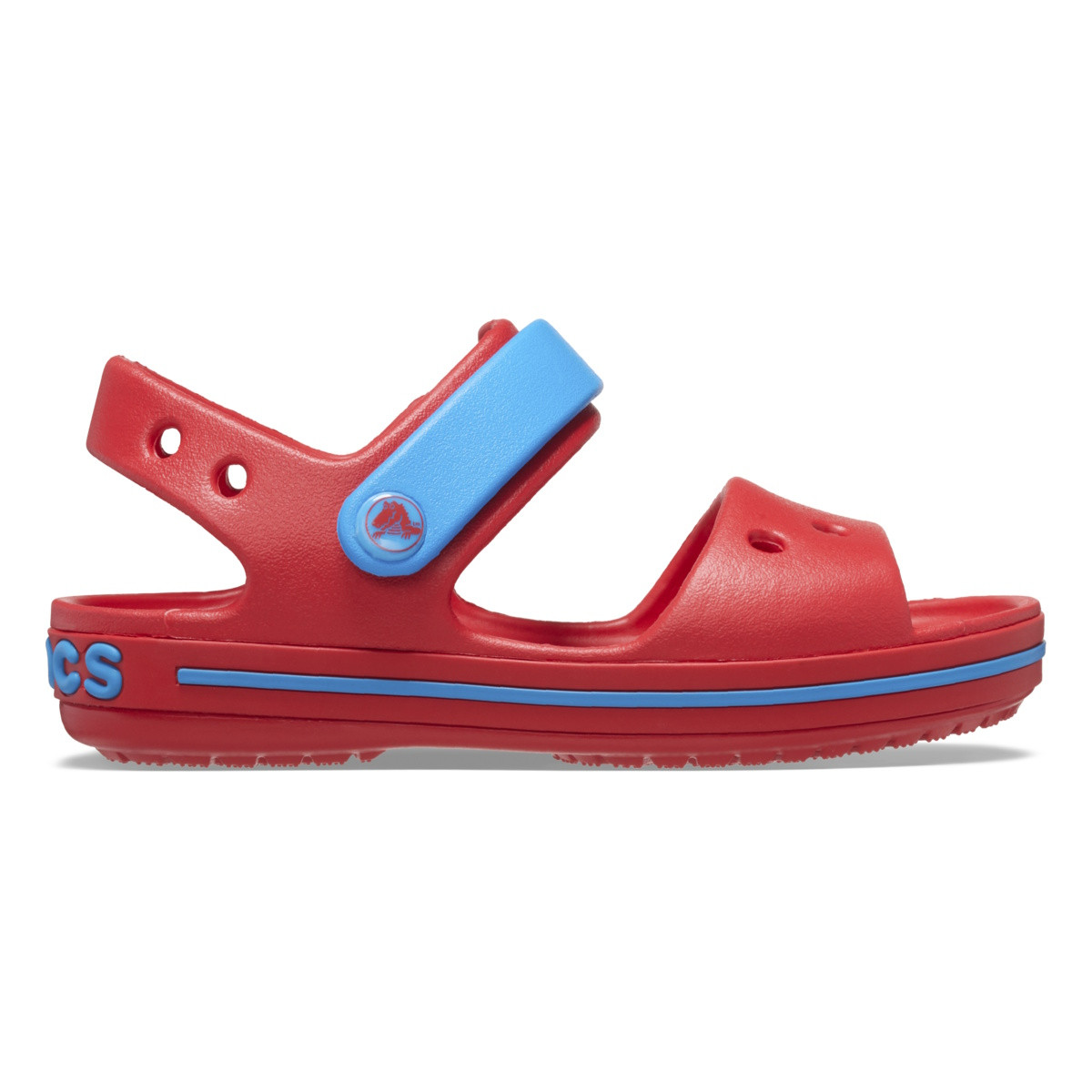 Sandale Crocs Crocband Sandal Rosu - Varsity Red - imagine 7